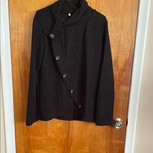 Black Turtleneck Sweater